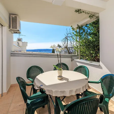 Appartamento Modernes Direkt Am Mit Aussendusche, Meerblick, Wifi Crikvenica